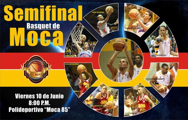 POSTER BALONCESTO SEMIFINAL 2011